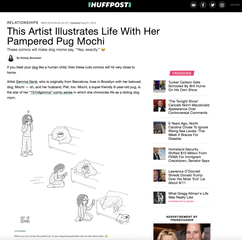 grozina public relations artist pr huffington post new york