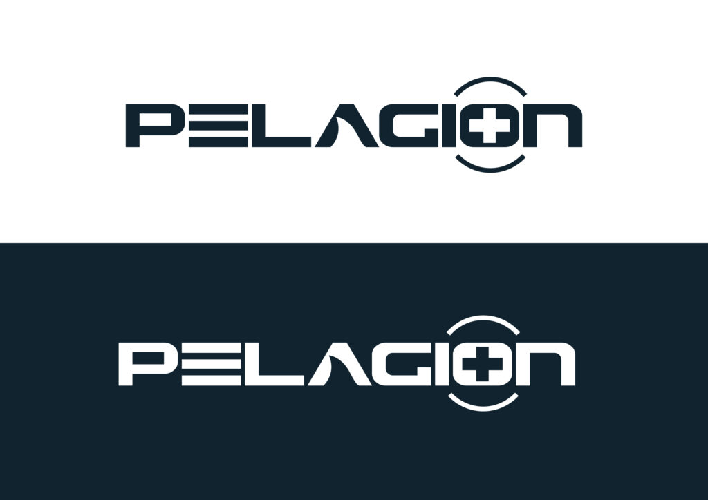 pelagion marine technology logo design pompano beach