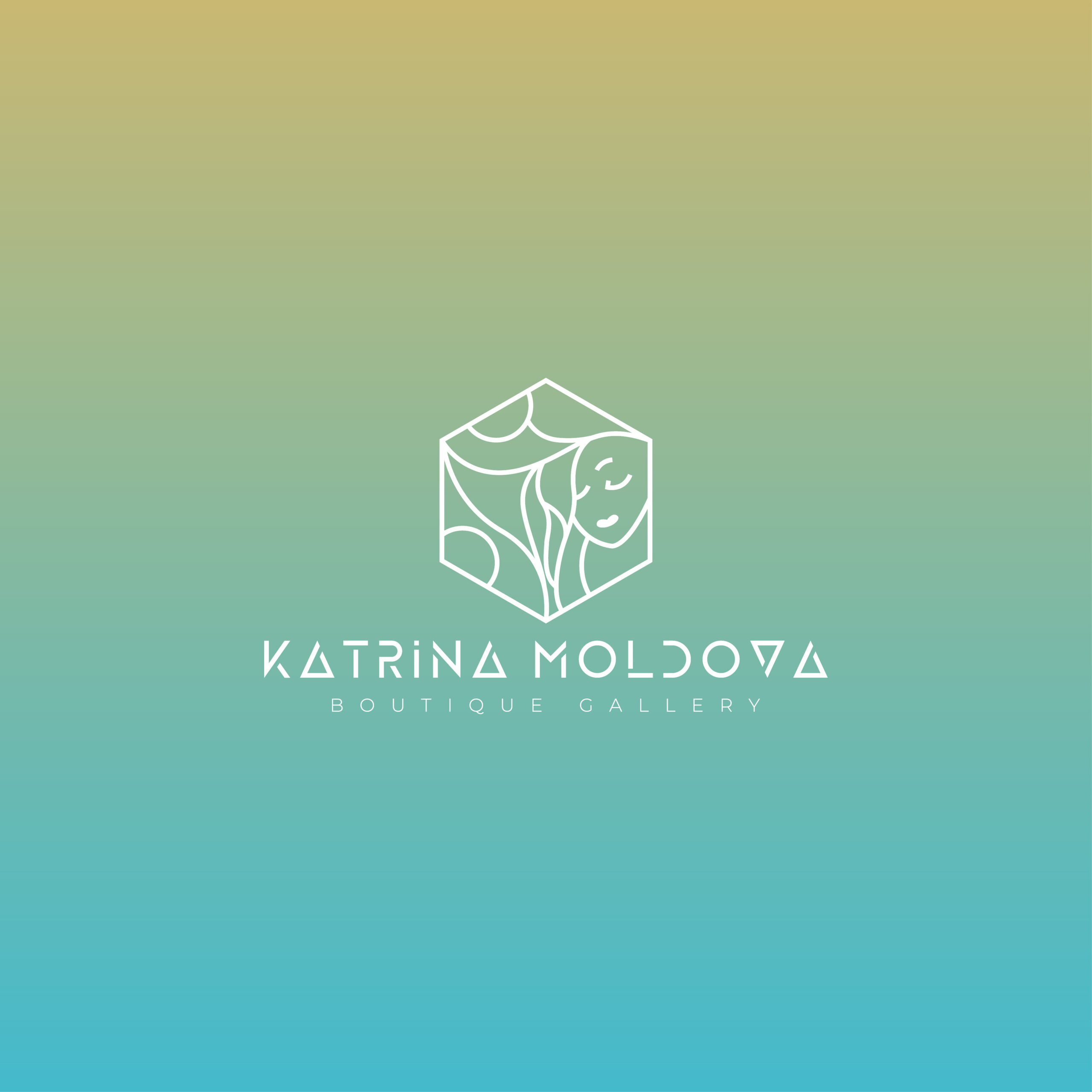 katrina moldova boutique gallery boca raton florida grozina marketing and public relations logo design